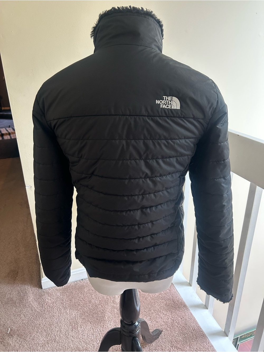 The North Face Women’s Black Insulated Reversible Puffer Jacket